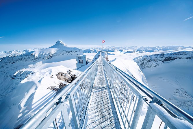 Private Tour to Glacier 3000 - High level experience -from Geneva - The Peak Walk by Tissot at 3,000 meters