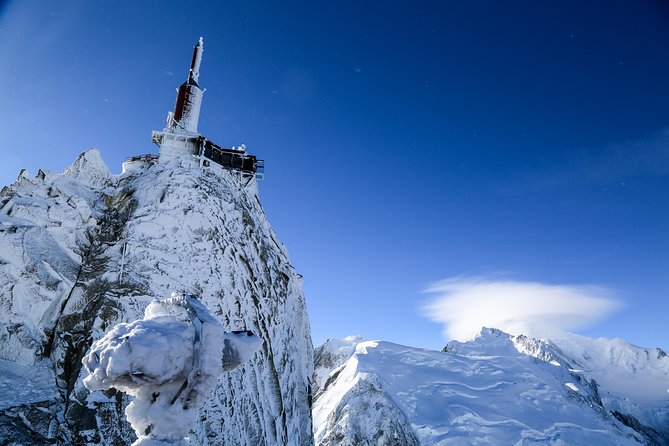 Private Transport to Chamonix from Geneva with driver-guide - Aiguille du Midi and the long climb above Chamonix