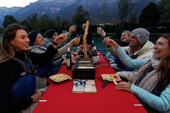 Raclette Rafting in Interlaken - Drifting from Bönigen toward Interlaken
