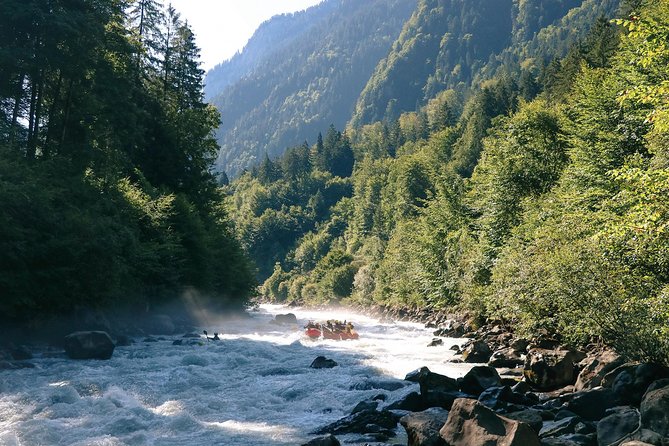 River Rafting Lütschine in Bernese Oberland - The class III and IV section