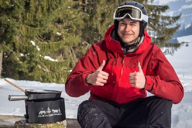 Sledding Cheese Fondue, Chocolate - Practical clothing and age advice