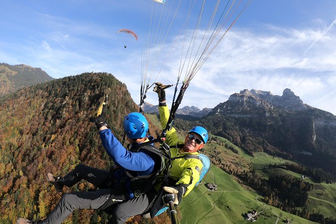 Tandem Flight Zurich-Engelberg - Taking flight above central Switzerland
