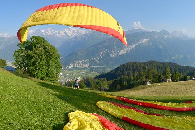 Tandem Paragliding Experience from Interlaken - The route and its main sights