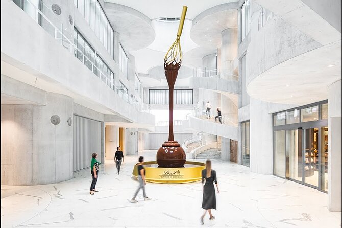 Tour in Lindt Home of Chocolate Museum From Zurich With pickup - The tasting room is the main payoff