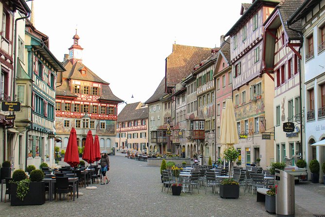 Trip to 4 Countries: Liechtenstein, Austria, Germany, Switzerland - Stein am Rhein: a seasonal finish in Switzerland