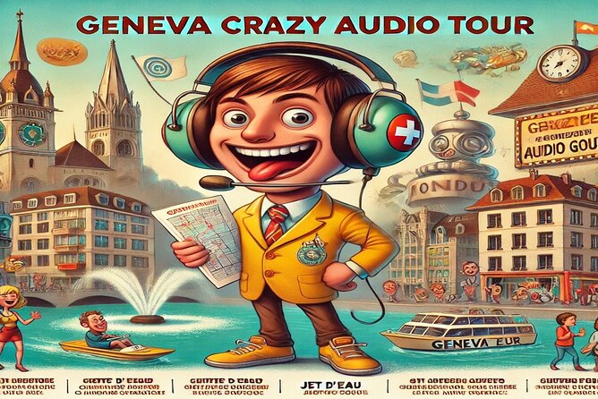 Unusual Audio Tour of Geneva - Jardin Anglais and Geneva’s first English-style park