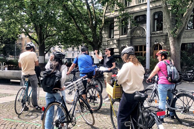 Urban Bike Tour Zurich - The newer district and Josefswiese